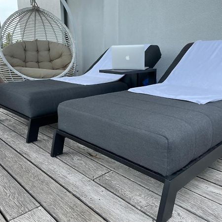 Apartmán Sea View Penthouse Terrace Palanga Old Town Exteriér fotografie