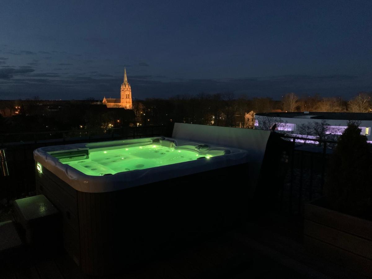 Apartmán Sea View Penthouse Terrace Palanga Old Town Exteriér fotografie
