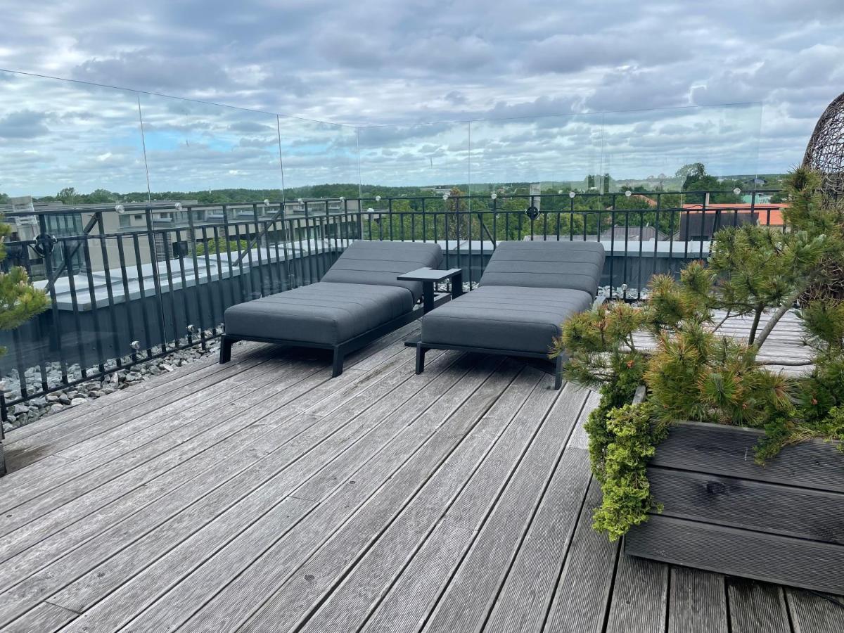 Apartmán Sea View Penthouse Terrace Palanga Old Town Exteriér fotografie